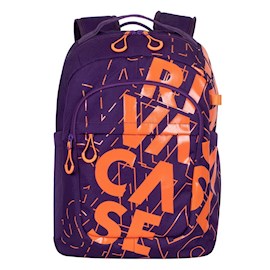 ნოუთბუქის ჩანთა Rivacase 5430, 30L, Backpack, Violet/Orange